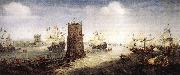 WIERINGEN, Cornelis Claesz van Capture of Damiate Spain oil painting reproduction